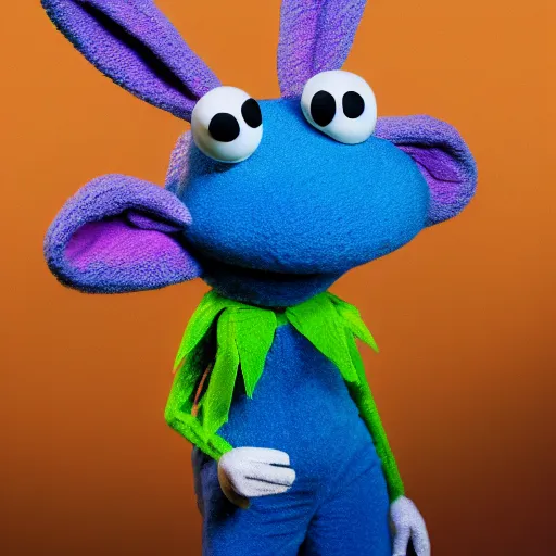 Prompt: [ bugs bunny ]! as [ a muppet ]!, 4 k photorealistic!! photography, trending on [ unsplash ]!, pinterest contest winner, [ 4 k ], intricate, [ portrait ]!