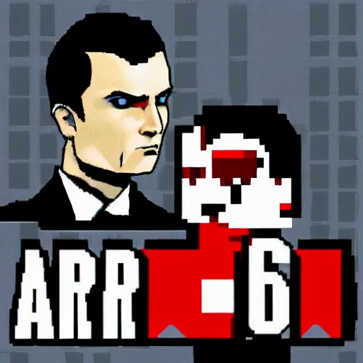 Image similar to american psycho in nintendo 6 4