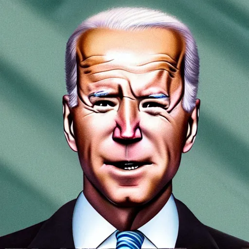 A portrait of joe biden smoking a rolled marijuana | Stable Diffusion ...