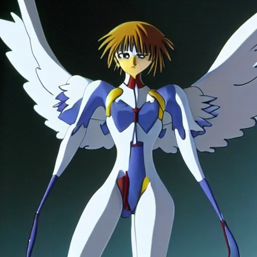 Image similar to angel from neon genesis evangelion