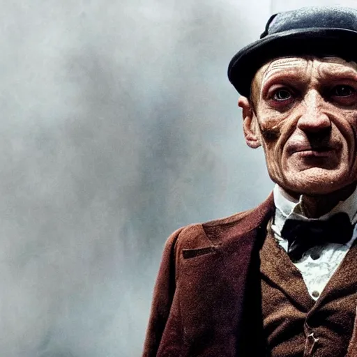 Image similar to Freddy Krueger in Peaky Blinders very detailed 4K quality super realistic