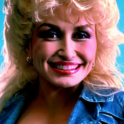 Prompt: dolly parton as a young adult, 1990s nyc backround, realistic, bulging bust, 8k resolution, hyperdetailed, highly detailed, real life, studio lighting, high quality