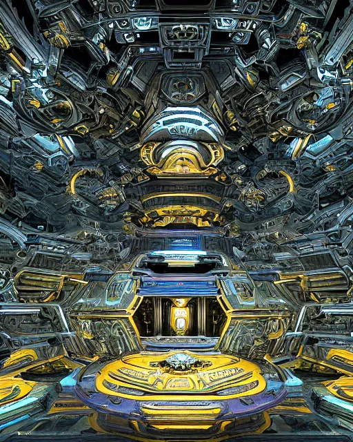 Prompt: photo of a temple, mothership, alien utopia!!, holy place, protoss!!, beautiful, intricate, scifi, machine city, highly detailed, art by roberto digiglio and furio tedeschi and filippo ubertino