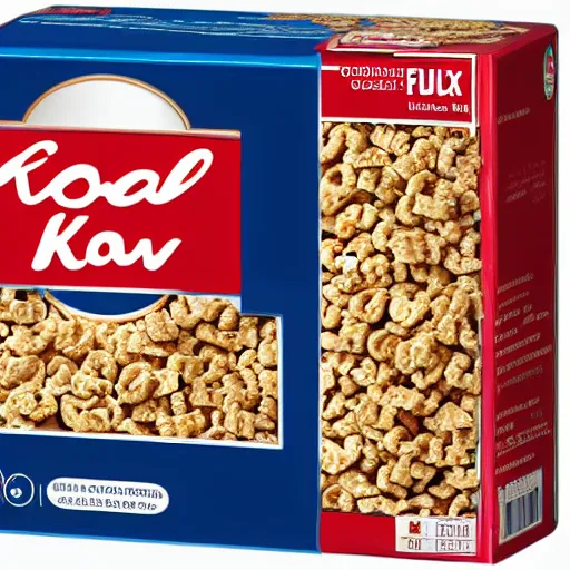 Image similar to a box of special k cereal but it ’ s full of pills