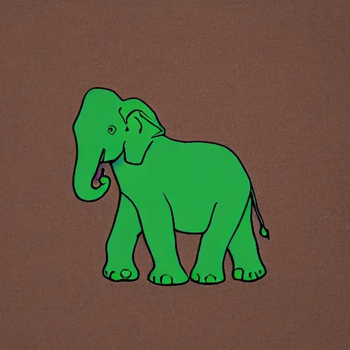 Image similar to green elephant