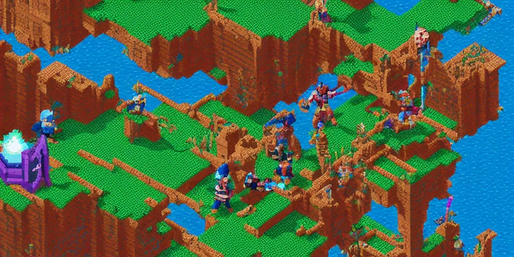 Prompt: closeup screenshot of two dimension pixel art zelda game, 8 k, close up