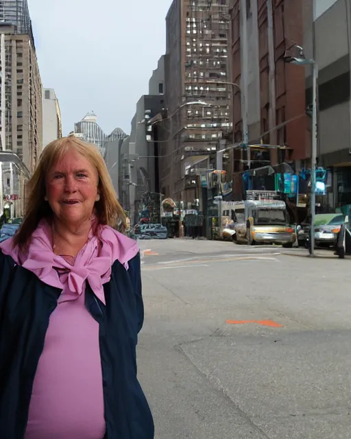 Prompt: a street photography portrait photo of mrs. elizabeth tillman, liaison in united states minor outlying islands, by ms. amanda mann