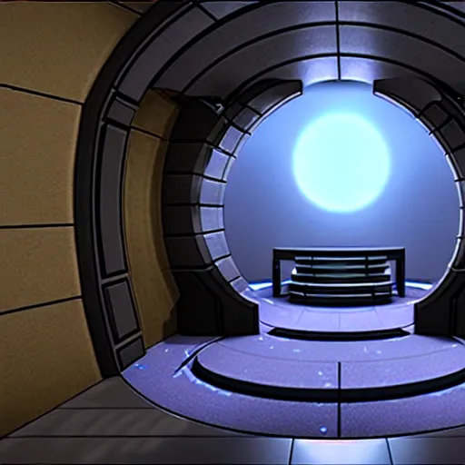 Prompt: gate room from star gate sg - 1