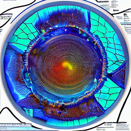 Image similar to scientific visualization, science journal, amazing art!!