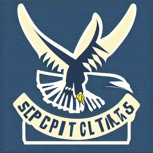 Image similar to sports logo detailed vector eagle