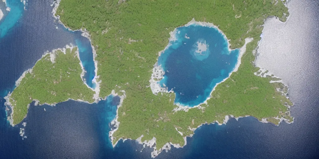 Image similar to North South Oriented Island