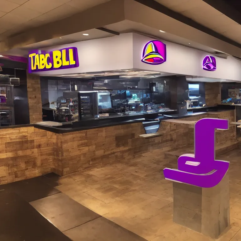 Prompt: a subterranean taco bell