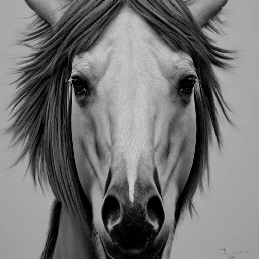 Image similar to hyperrealistic photograph of a highly detailed portrait of beautiful quannah chasinghorse,, in the style of jin kagetsu, wlop, chuck close, highly detailed, face symmetry, masterpiece, award winning, sharp focus, intricate concept art, ambient lighting, 8 k, artstation