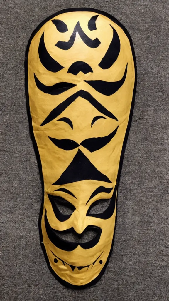 Prompt: LUCHADORA mask