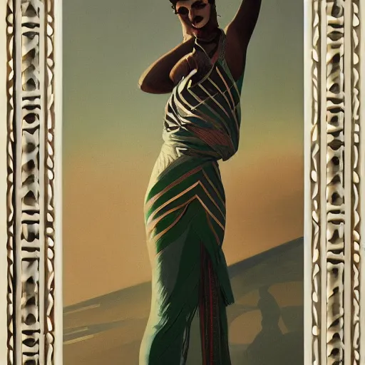 Image similar to a variety of shapes and textures. The conceptual art is full of movement and energy, and the viewer can find new details with each look. art deco, Indian by Nikolai Ge organic