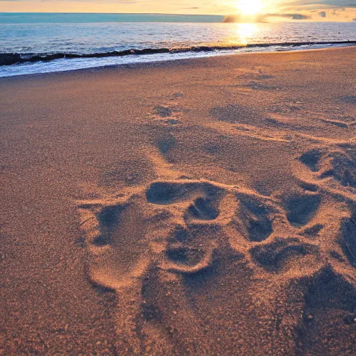 Image similar to earth chilling on the beach, sunset