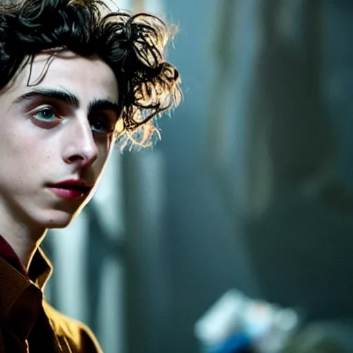 Image similar to timothee chalamet as sandman