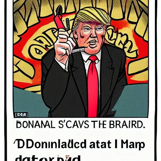 Image similar to donald trump, you just activated my trap card