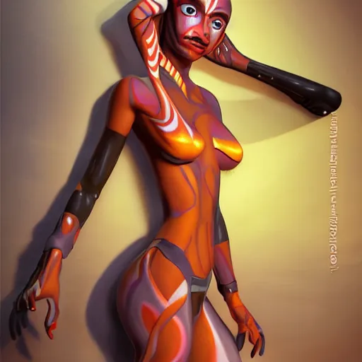 Prompt: beautiful_petite_sunset_of_ahsoka tano clone wars alien body Paint toned full body, abs fit seductive body fit girl golden hour body seductive pose by pin up hayime sorayama sensation pleasure close up seduce Grand Odalisque_intricate_oil_paintingby John_WilliamGodward J-H 768-C2.0