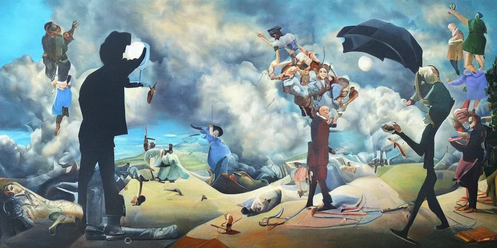 Image similar to most surreal painting