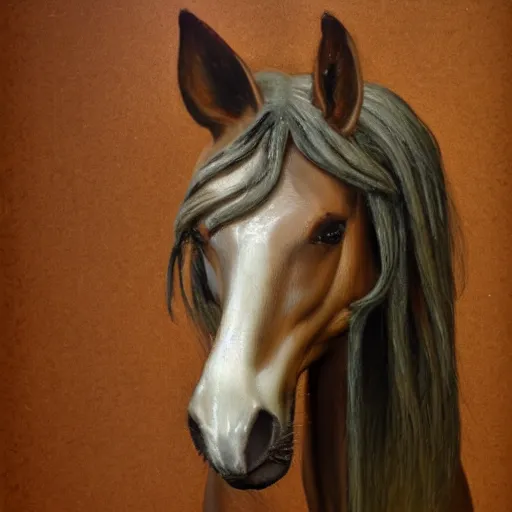 Image similar to anthropomorphic mare