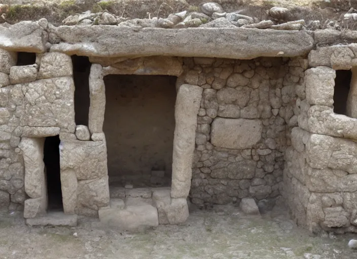 Image similar to an average house from 500 BC