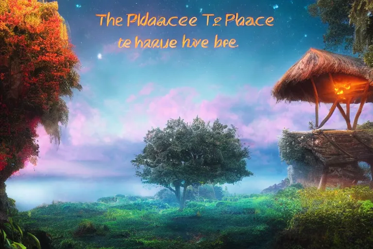 Prompt: that place i have dreamed before, 4k