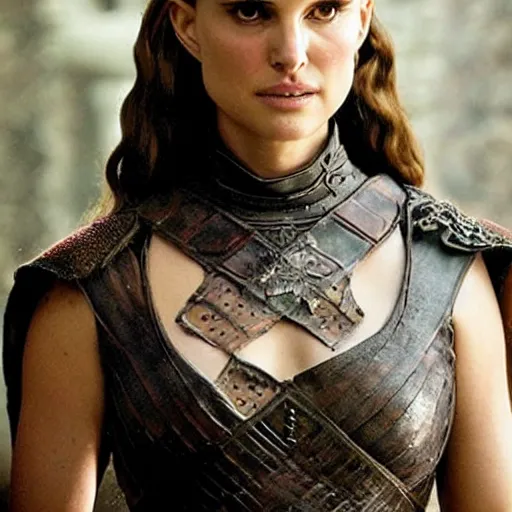 Prompt: Natalie Portman in Game of Thrones