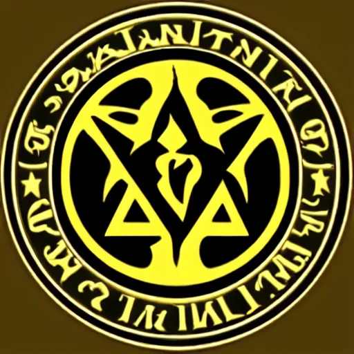 Prompt: satanic logo