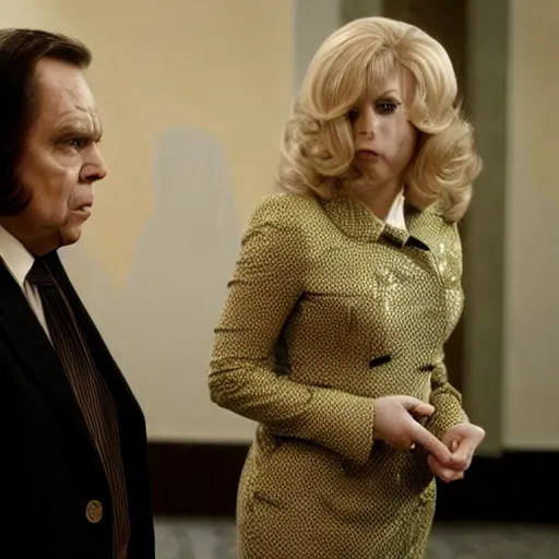 Image similar to a film still of Funny Valentine in Frost/Nixon(2008)