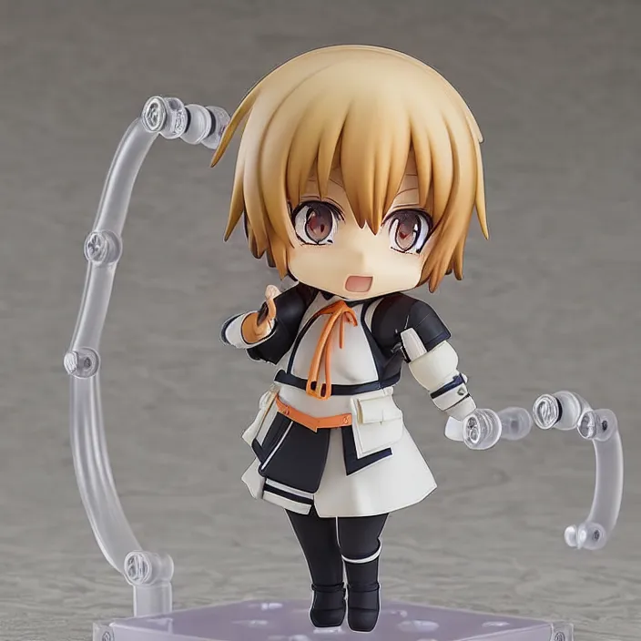 Image similar to an anime nendoroid of falls wall, figurine, detailed product photo