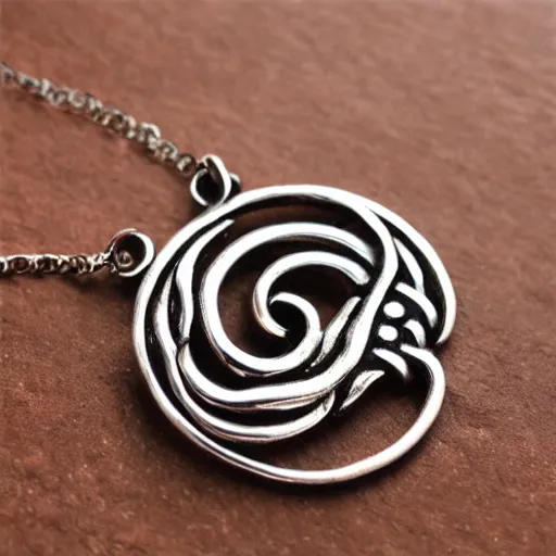 Image similar to ouroboros necklace