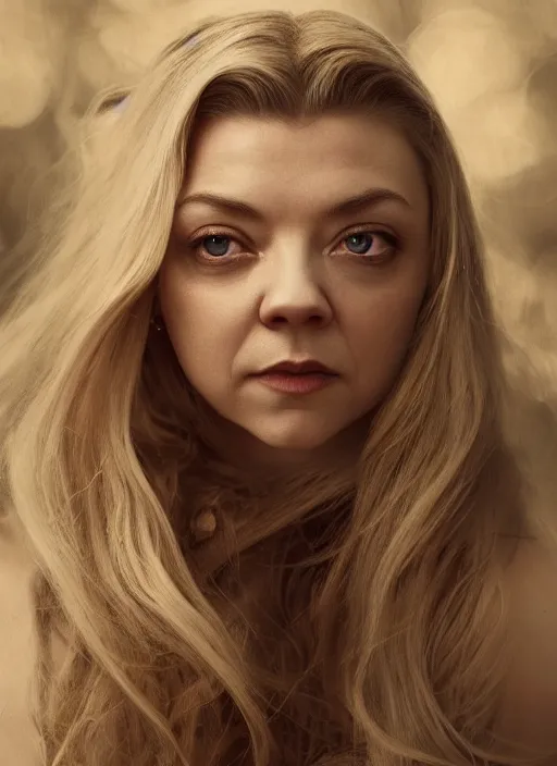 Prompt: natalie dormer, depth of field, zeiss lens, detailed, symmetrical, centered, fashion photoshoot, by nicoletta ceccoli, mark ryden, lostfish, earl nore, hyung tae, frank frazetta, breathtaking, 8 k resolution, extremely detailed, beautiful, establishing shot, artistic, hyperrealistic, octane render