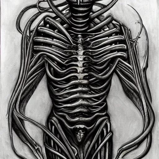 Image similar to giger