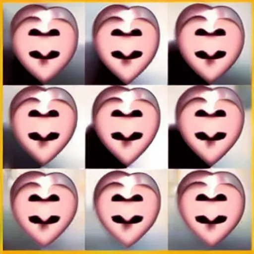 Image similar to mix of round and heart shaped face, cute small chin