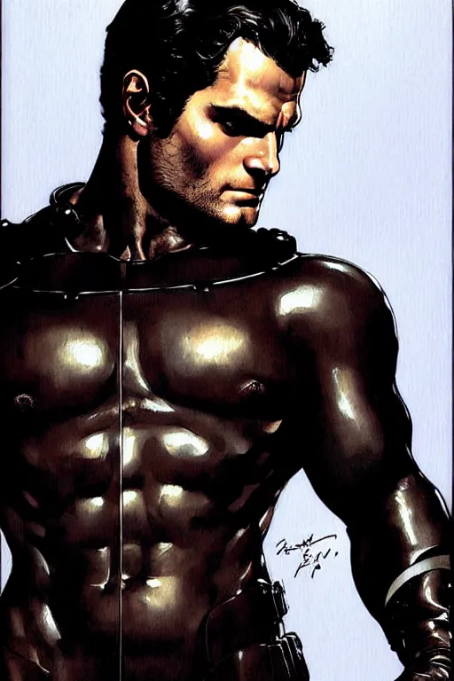 Image similar to henry cavill, painting by j. c. leyendecker, yoji shinkawa, katayama bokuyo