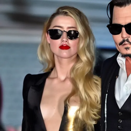 Image similar to amber heard hitting johnny depp