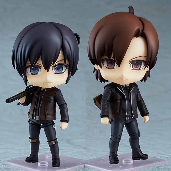 Prompt: norman reedus, an anime nendoroid of norman reedus, figurine, detailed product photo