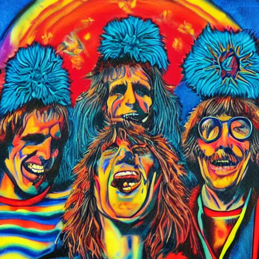 Prompt: the grateful dead