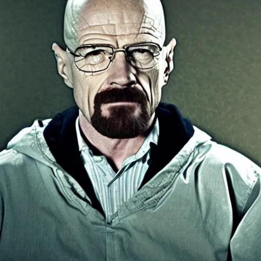 Image similar to walter white, plant, scarce, omniscient, utter, adorable, pregnant, malicious, maddening, chunky, innate