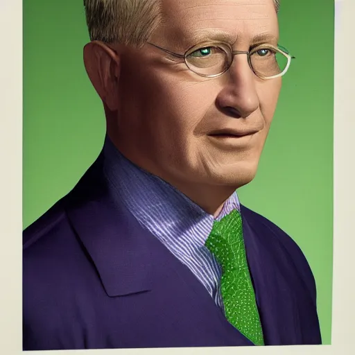 Image similar to augustus aloysius corporate portrait, senior sales marketing acquisitions ceo executive vp, purple green color scheme, professional studio lighting, hyperreal detailed lifelike facial features, corporate portraiture shot by cindy sherman and david lynch