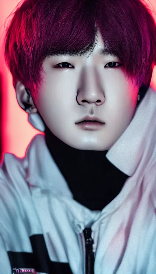 Prompt: :a PHOTOGRAPH portrait of YOONGI by Valentina Remenar+UNREAL ENGINE 5+4K UHD IMAGE+Stunning LIGHTING+Stunning SHADERS+SUBSTANCE PAINTER