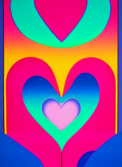 Image similar to heart by shusei nagaoka, kaws, david rudnick, airbrush on canvas, pastell colours, cell shaded, 8 k