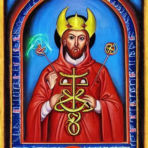 Image similar to holy biboran of godsatan's abdulov