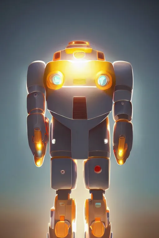 Image similar to metabots medabots medarotto medarot robot minimalist comics, behance hd by jesper ejsing, by rhads, makoto shinkai and lois van baarle, ilya kuvshinov, rossdraws global illumination ray tracing hdr radiating a glowing aura