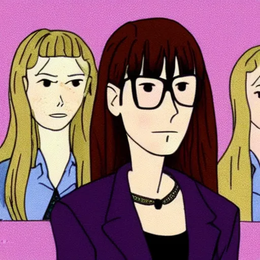 Prompt: daria morgendorffer