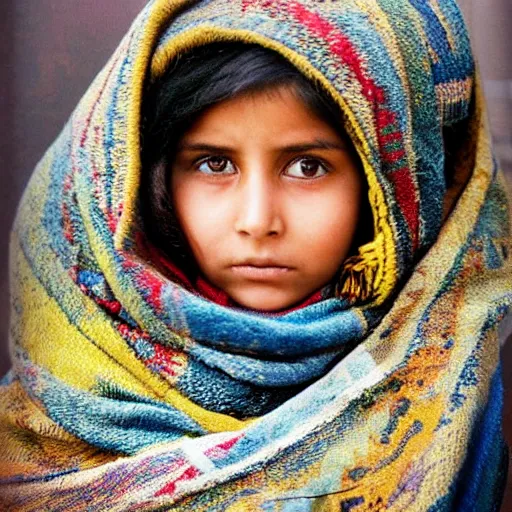 Image similar to national geographic afghan girl