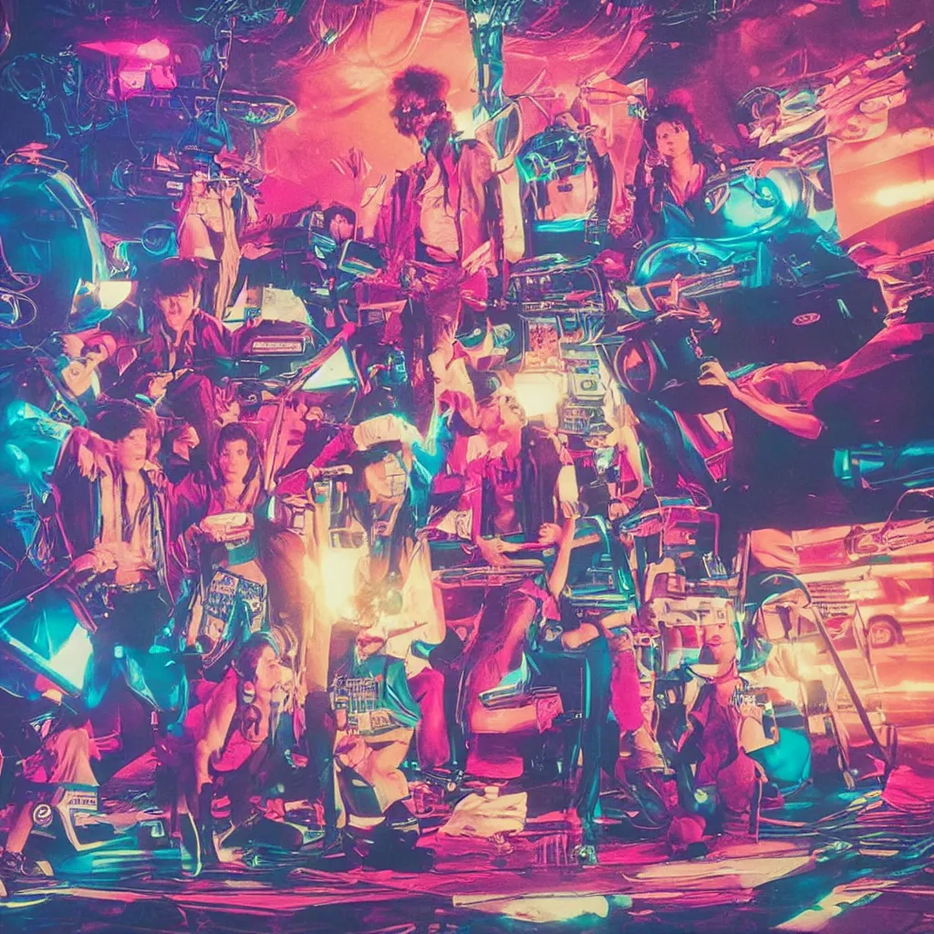 Image similar to 80s concept photo, ET, goonies, retrowave, synthwave