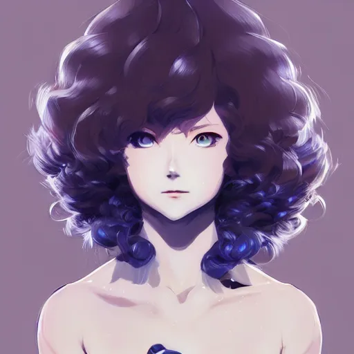 Image similar to tatsumaki aqua wearing a jacket, trending on pixiv, light and shadow effects, intricate, highly detailed, digital painting, art station, concept art, smooth, sharp focus, illustration, advanced digital anime art, atmospheric lighting, detailed face, by wlop ilya kuvshinov krenz cushart