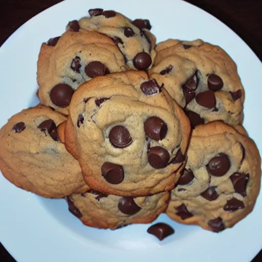 Image similar to ham and chocolate cookies